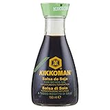 Kikkoman Salsa di Soia a Basso Contenuto di Sale, 150ml