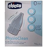 Chicco Physioclean Ricambi Per Aspiratore Nasale, Per Neonati E Bambini, 10 Beccucci, 42 x 48 x 12 cm