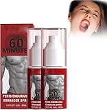 Doxenem Spray da uomo a lunga durata, per migliorare la qualità dell amore, spray potenziatore da 30 ml, per farle amare di più (2 pezzi)