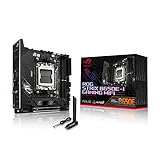 ASUS ROG STRIX B650E-I GAMING WIFI Scheda Madre Gaming Mini-ITX, AMD B650, AM5, DDR5, PCI 5.0, WiFi 6E (802.11ax), Intel 2.5Gb Ethernet, ROG SupremeFX 7.1, 2xM.2, 2xSATA 6GB/s, Aura Sync RGB