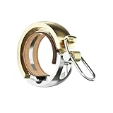 Knog OI Luxe, Campanello da Ciclismo. Unisex-Adulto, Ottone, L