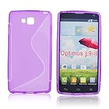 CUSTODIA GEL TPU SILICONE DOUBLE per LG OPTIMUS L9 II, D605 COLORE VIOLA