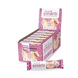 PhD Nutrition Smart Bar Barretta proteica 24x32g Torta di compleanno - Protein Bar con 20g proteine e poco zucchero, Adatta per una dieta macro