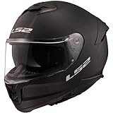 LS2, Casco Moto Integrale STREAM II SOLID Matt Black, L