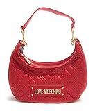 Love Moschino BORSA A SPALLA Donna, Rosso, 26X21X7