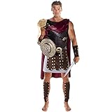 Morph Costume Gladiatore Uomo, Vestito Centurione Romano Uomo, Costume Legionario Romano, Costume Romano Uomo, Vestito Romano Uomo, Vestito Gladiatore Uomo, Costume Carnevale Romano XL