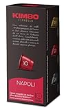 Kimbo Capsule Napoli Compatibili Nespresso Original - 12 Astucci da 10 Capsule (Totale 120 capsule)