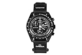 Swatch Orologio da Polso Moonswatch Omega x Mission to the Moonphase Snoopy Nero