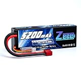 Zeee 2S Lipo Batteria 7.4V 50C 5200mAh Batteria RC con Deans T Plug per RC Evader BX Auto Car Truck Truggy RC Hobby