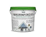 Generico GUAINA IMPERMEABILIZZANTE FIBRORINFORZATO -ELASTICO -NEVERING (1KG, ROSSO)