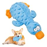 Halinuia Blu Giocattolo per Cani Peluche per Cani Indistruttibile Giochi Interattivi per Cani Giochi per Cani Giocattolo da Masticare per a Cani di Piccola e Media Taglia