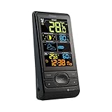 Oregon Scientific BAR208SX Stazione Meteo Wireless, Nera con LCD a Colori