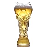 Bicchiere Birra Coppa, Coppa del Mondo Birra, Bicchiere Birra Personalizzato, Ideale per Guardare le Partite Calcio(450ML)