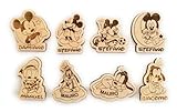 10 pz ciondolini/calamite Perosnaggi Disney PERSONALIZZATI- decorazione bomboniere, segnaposto, nascita, battesimo, baby shower, compleanno- Topolino, Pippo, Paperino