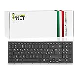 new net - Keyboards - Tastiera Italiana Compatibile con Notebook Sony VAIO PCG-71811M VPC-EH29FJ/B VPC-EH37FX/B VPC-EH3U1E VPC-EH28FJ/P VPC-EH28FA/B VPC-EH3L1E [ con Frame - Layout ITA ]