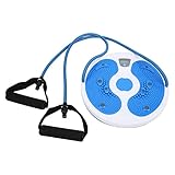 Bnineteenteam Elettronico Conta Calorie Vita Twister Piatto Corpo Dimagrante Massaggio Board con Coulisse, Fitness Twister Balance Board Figure Trimmer Ab Twister Board per Esercizio Vita