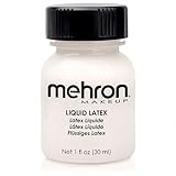 Mehron make-up Liquid Latex - Clear (30 ml)