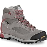 DOLOMITE Stivali WS Zernez GTX, Mocassino Donna, Grigio Caldo, Rosso, 36 2/3 EU