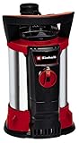 Einhell GE-SP 4390 N-A LL ECO Pompa a immersione acque chiare (430 W, portata max 9000 L/h, prevalenza 8 m, immersione max 7m, valvola di non ritorno, aspirazione fino a 1 mm,incl. attacco universale)