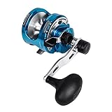 Okuma Moulinet Jigging Cavalla Blue - 162g - R.6.4:1 & 3.8:1 - Ret.107cm - BK.11Kg - CAVB-5NII