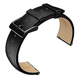 Ticwatch Cinturino per orologio Pro 5 Smartwatch da 24 mm, Smoking Nero, misura unica