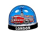 Londra Souvenir Bufera Fridge Magnet - Big Ben, Bus e Taxi