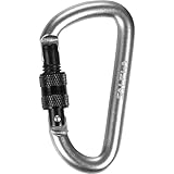 Salewa D-shape Screw Snap Hook One Size