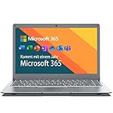 jumper Notebook Portatile Microsoft 365, Portatili FHD da 13,3 pollice Windows 10 (4GB, 64GB, Memoria Espandibile SSD da 1 TB e TF da 256 GB (Grigio scuro)