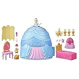 Hasbro Disney Princess Secret Styles Cinderella Story Skirt - Cenerentola, playset con Bambola, Abiti e Tanto Altro, Giocattolo per Bambini dai 4 Anni in su