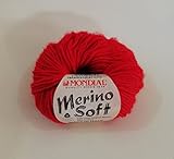 Mondial GOMITOLO, Lana   Merino Soft   (563 Rosso)