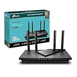 TP-Link Archer AX55 Router WiFi 6 Dual-Band AX3000Mbps, 5 Porte Gigabit, 1 Porta USB 3.0, TP-Link HomeShield, OneMesh, Router F (FTTH | FTTB | Ethernet), Tether App, Compatibile con Alexa