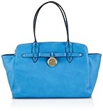 blugirl handbags 340004/CM3400, Borsa a mano con due manici Donna, Blu (Blau (Blu), 46x26x11 cm (L x A x P)