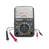 TESTER MULTIMETRO ANALOGICO FINO A 500 V PROVA BATTERIA