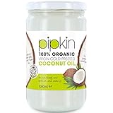 1Lt Olio di Cocco Extra Vergine Pipkin 100% Organico, Extra Vergine E Puro – Olio Di Cocco Multiuso Pressato A Freddo, Non OGM