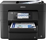 Epson Workforce PRO WF-4830DTWF, Colore, Stampante Multifunzione Fronte/Retro, Inkjet A4, ADF 50 Pagine, velocità 25 Pagine al Minuto