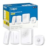 Tapo T30 KIT Sistema di Allarme, Antifurto, Allarme Casa senza Fili, 1 Sensore di Movimento e 2 Sensori di Finestra, Compatibile cogli Altri Dipositivi Smart, Avvisi Istantanei APP