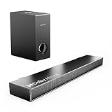 ULTIMEA Soundbar TV, con Dolby Atmos/Digital/Audio, Sound Bar con Subwoofer, Bassi Profondi Regolabili, Soundbar 3D Dolby Surround TV, Soundbar per TV Home Theater, HDMI-eARC, Bluetooth 5.3, Nova S50