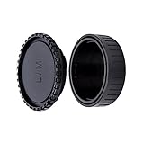 JJC Lens Posteriore Cap + Tappo Corpo per Fotocamere Leica M e Obiettivo M (1 Set)