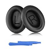 ELZO Cuffie di Ricambio per Cuffie Bose, Cuffie Professionali per Cuffie Bose QuietComfort QC SE/ QC15/QC25/QC35/QC35II/QC45/AE2/AE2i/AE2w/SoundTrure/SoundLink Completo di 2 Stick di Installazione