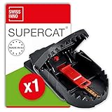 Trappola per Ratti PRO SuperCat. Made in UE. Eliminazione efficace, potente ed efficiente senza errori, atossica, 1x