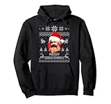 Karl Marx Merry Christmarx Funny Christmas Felpa con Cappuccio