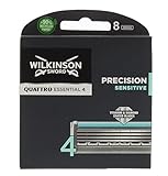 Wilkinson Quattro Titanium sensibile - Set 8 teste per rasoio