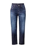 Sisley Trousers 4CGP575O7 Jeans, Dark Blue 902, 32 da Donna