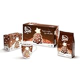 Pan di Stelle Gift Box Natale 2024, Idea Regalo con Tazza e Scatola di Latta by THUN, con Sacchetto di Biscotti Pan di Stelle 350 g in Edizione Limitata