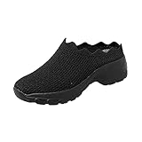 Ciabatte Ortopediche Donna Estive Sneakers Cuscino d Aria Casual Passeggio Comode Traspiranti Antiscivolo in Rete Piatto Scarpe Zoccoli Sabot Pantofole Walking Trekking Dimagrante Larghi Punta Chiusa