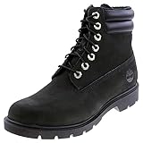 Timberland 6 Inch Basic WL WR Stivali alla moda Uomo, Nero (Black Nubuck),41 EU