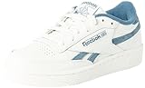 Reebok Club C Revenge, Sneaker Unisex - Adulto, Chalk Chalk Hooblu, 44.5 EU