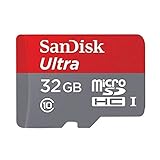 Sandisk Ultra Imaging Scheda di Memoria MicroSDHC da 32 GB + Adattatore SD fino A 80 Mb/Sec, UHS-I Classe 10, [Vecchio Modello]
