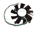 Ventola video per HD7770 EAH5830 6850 GTX550Ti GTS450 GTS460 ,12V 4Wire ventola scheda grafica