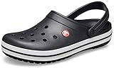 Crocs Crocband, Zoccoli Unisex - Adulto, Nero, 45/46 EU